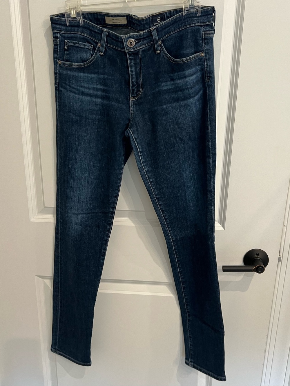 Ag Adriano Goldschmied Dark Blue Ankle Jeans Size 29/R